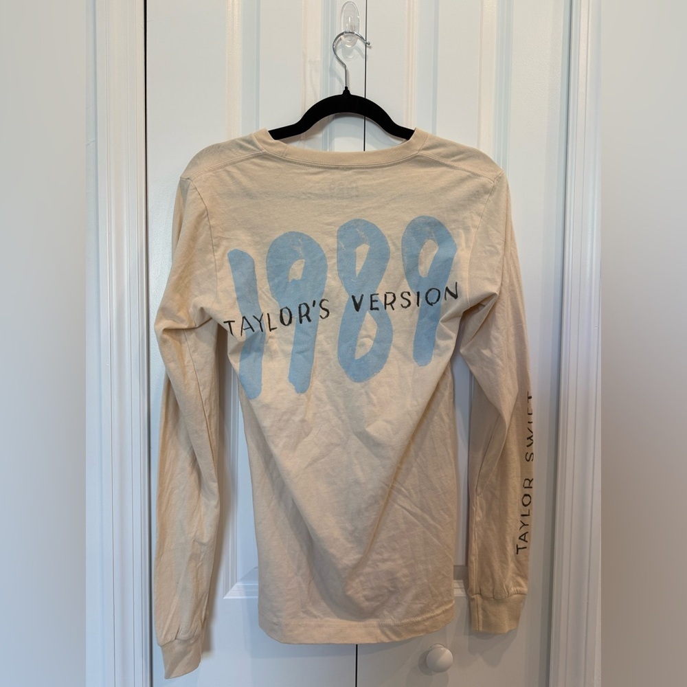 Taylor Swift 1989 Taylor’s Version Long Sleeve T-Shirt (RARE) - Picture 6 of 6
